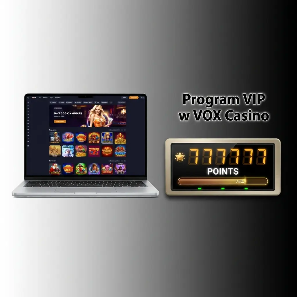 Program VIP VOX Casino – nagrody lojalnościowe, punkty za zakłady, bonusy i dedykowany opiekun konta