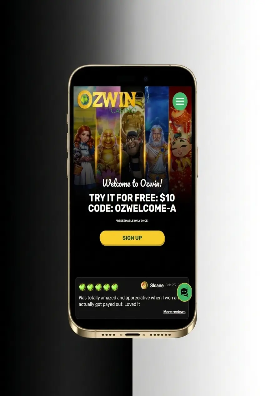 Ozwin account verification KYC process showing identity document upload steps for Australian players