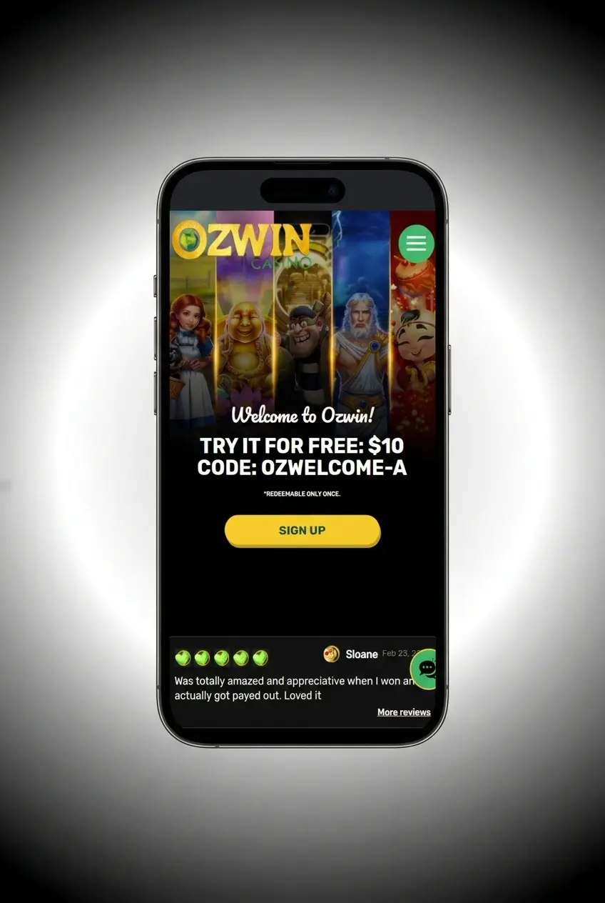 Step-by-step guide on how to start playing casino games at Ozwin including pokies, live dealer, and table games