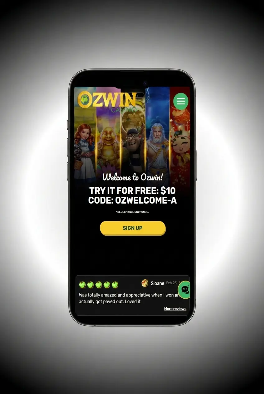 Step-by-step guide to starting casino games at Ozwin including sign up, deposit, and game selection process