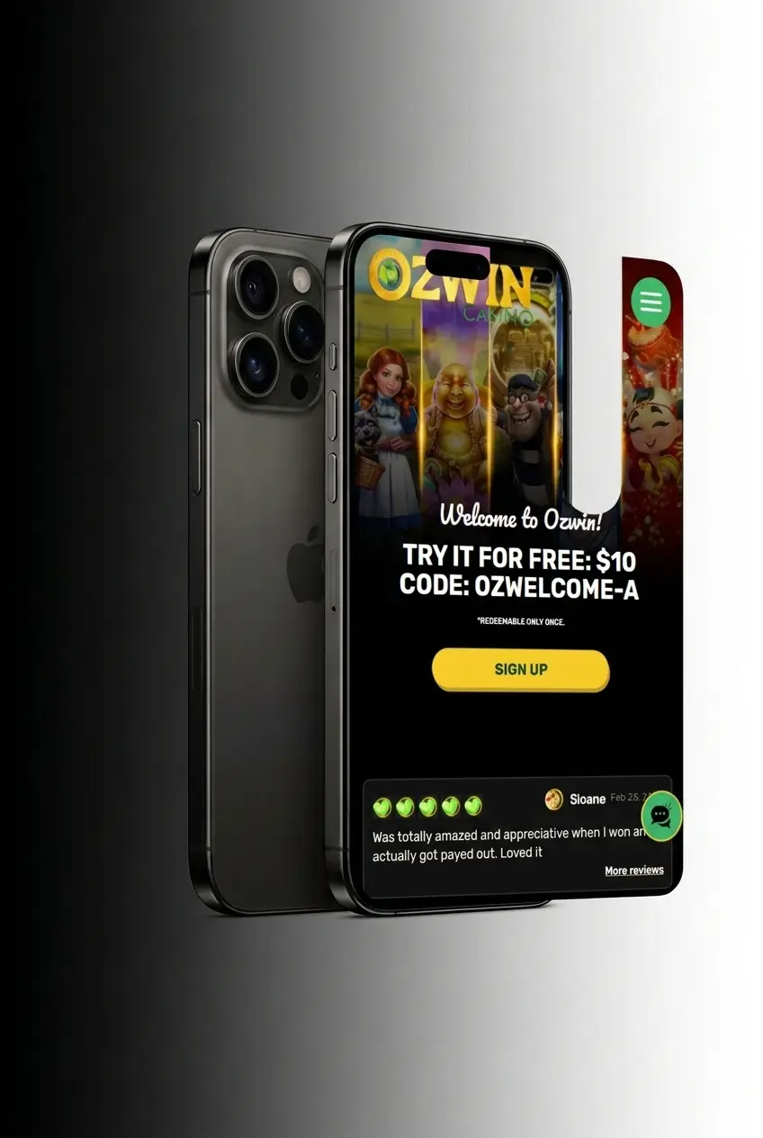 Step-by-step guide on how to claim a bonus at Ozwin Casino in Australia, from registration to deposit
