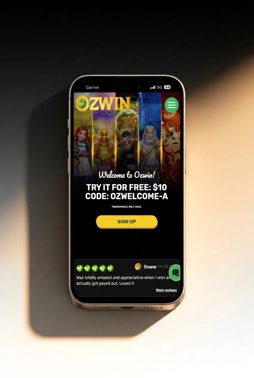Step-by-step Ozwin casino registration process showing sign up form fields and account creation instructions for Australian players