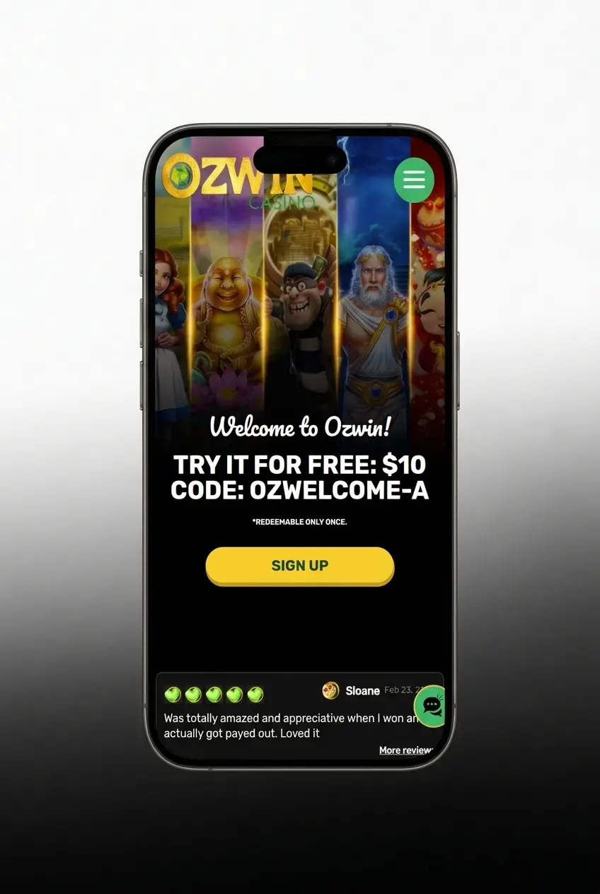 Step-by-step guide to registering at Ozwin Casino, depositing AUD 25, and claiming a 200% welcome bonus in 5 steps