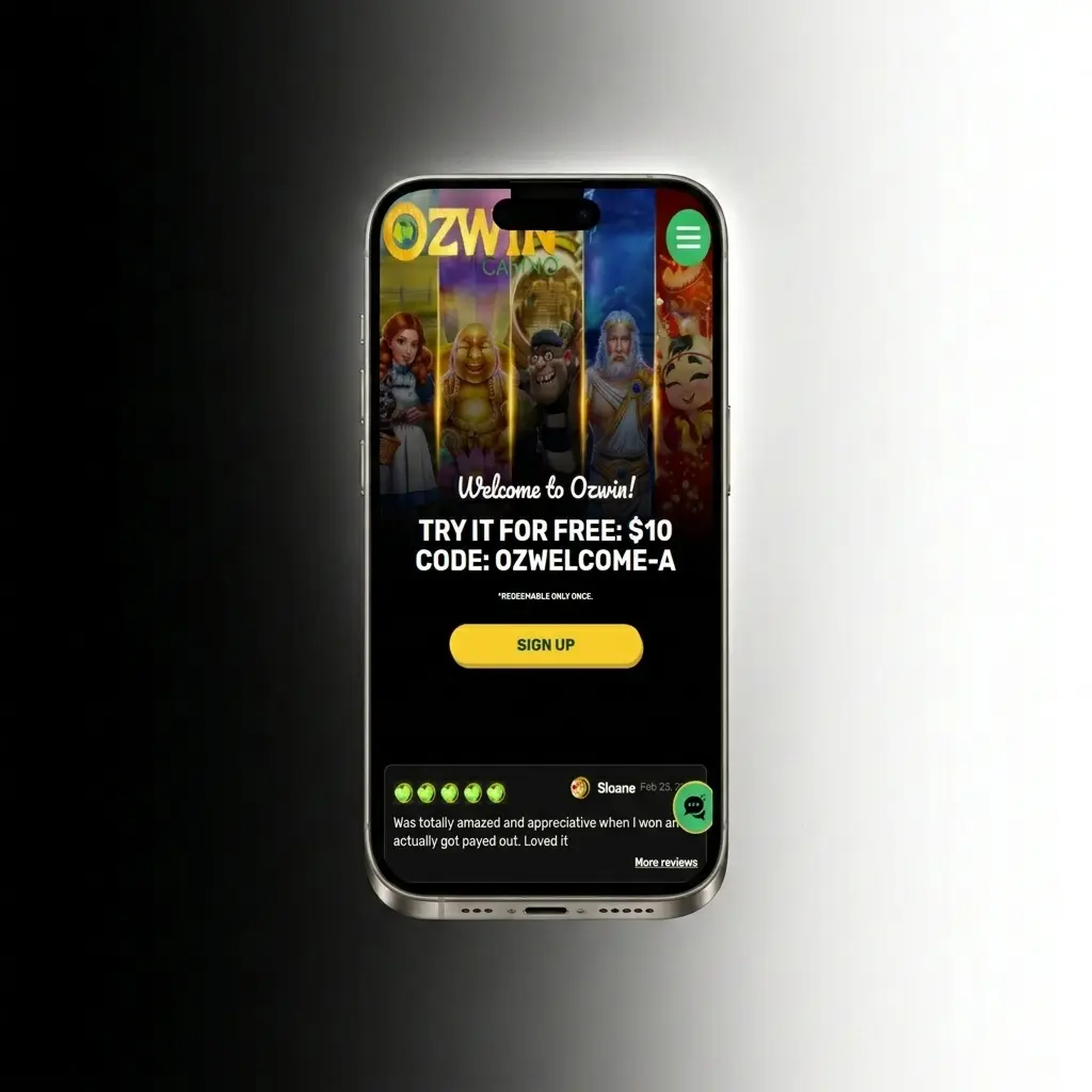 Step-by-step guide to claiming Ozwin Casino welcome bonus with 200% match up to AUD 2,000 and free spins