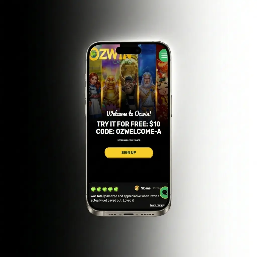 Step-by-step guide to claiming the Ozwin Casino welcome bonus with deposit and wagering requirement instructions